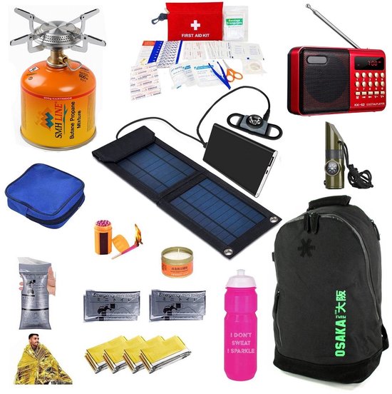 Prime Model 2025 Compleet Noodpakket voor Thuis - Noodradio