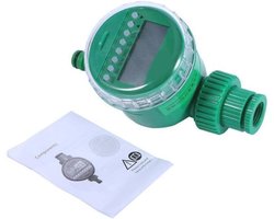 GOTOTOP Automatische bewateringsprogrammeur, elektrische timer, sproeier, tuinbediening, mechanische tap, smart sprinkler controller, automatische timer voor tuinplanten, Groen