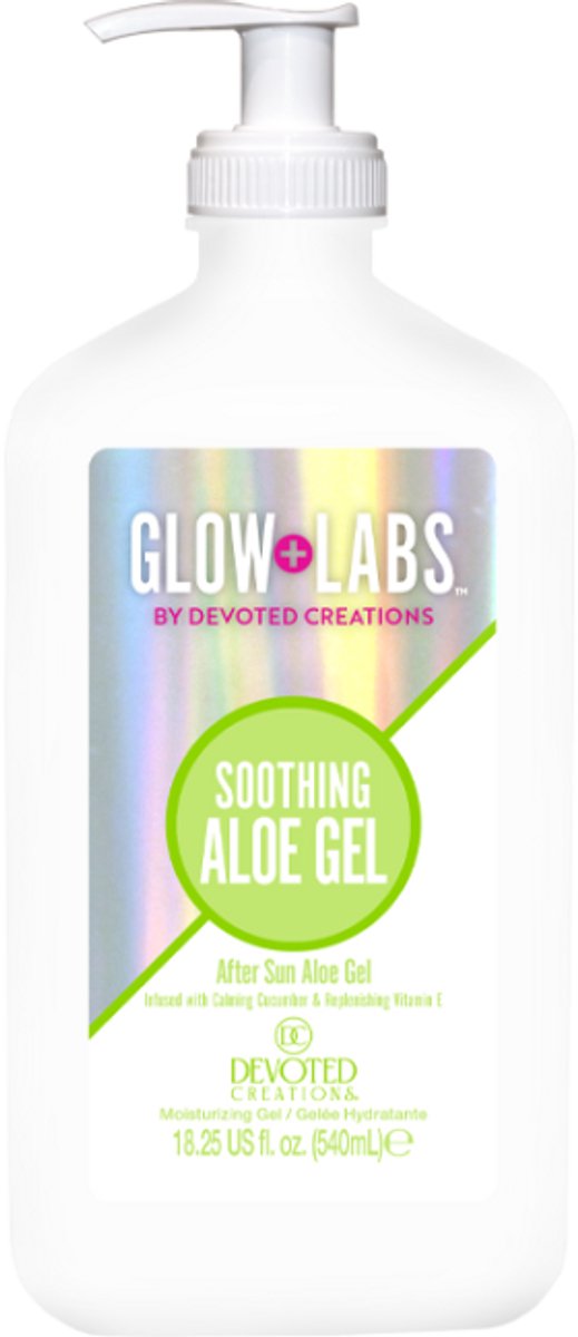 Devoted Creation - Glow Labs - Soothing Aloe Gel - after sun aloe gel - 540ml