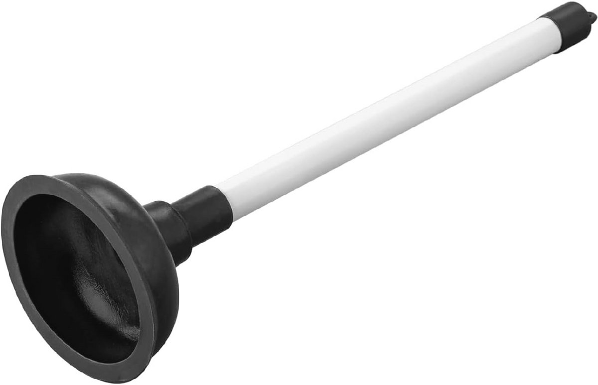 Zuignap met 225 mm handvat en 150 mm diameter - Wit