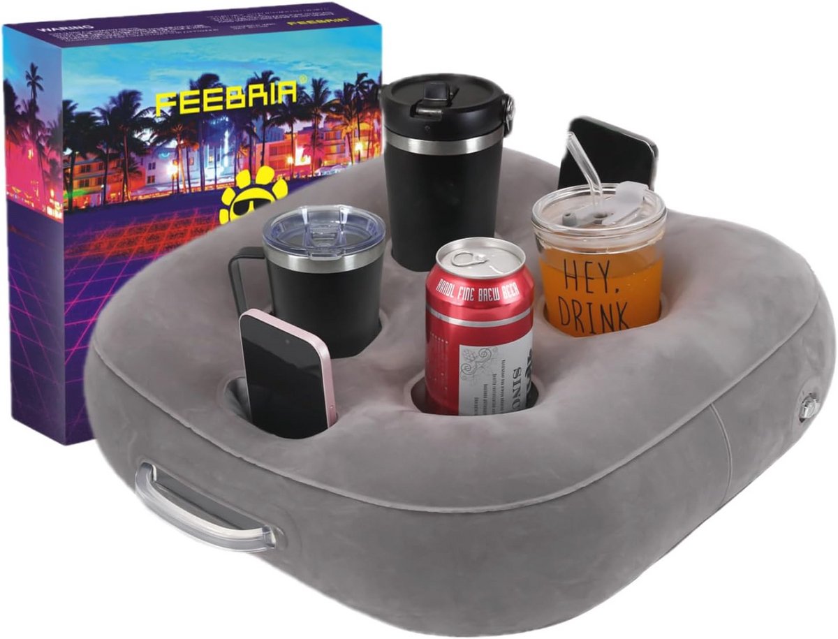 Drijvende Drinkhouder voor Zwembad en Hot Tub - Perfecte Accessoire voor Zwemplezier en Feestjes