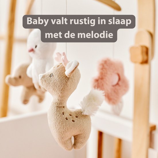 Nattou FanFan Muziekmobiel Baby - Houten Boxmobiel - Baby Cadeau van Nattou — afbeelding 3