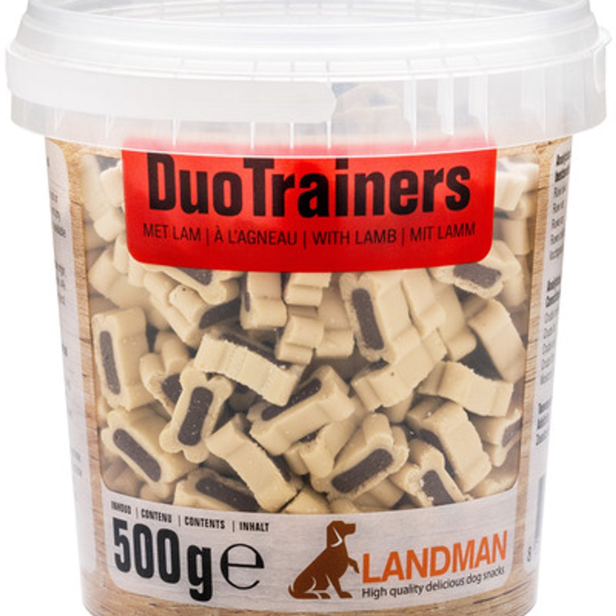 Landman Duotrainers (500gr) - Hondensnacks - Zachte Hondensnoepjes - Hondenkoekjes - Puppy Snacks