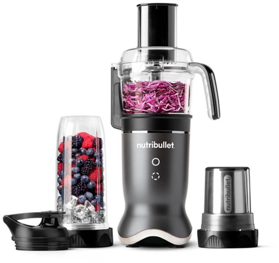 Nutribullet Ultra Plus+ - Blender & Foodprocessor in 1 - 900 ml Drinkbeker- Incl. To Go Deksel - Malen, Hakken, Snijden en Raspen van Nutribullet — afbeelding 3
