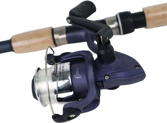 Albatros Funmaster Fishing Kit - Telescopische Hengelset - 210 cm - 10-30g - Inclusief Foedraal & Volle Tacklebox van Merkloos — afbeelding 3
