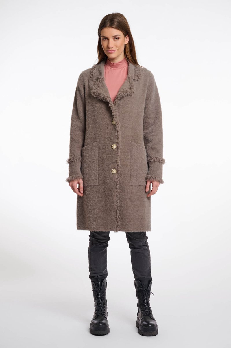 Rino & Pelle Jassen - Catena cardigan - Taupe