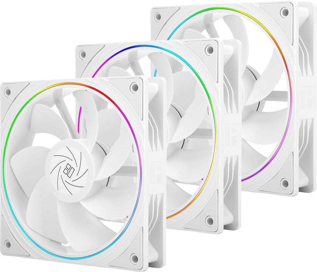 120mm CPU Koeler met ARGB Verlichting - Stil PWM Ventilator met 1500rpm Snelheid