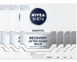 Nivea Men Sensitive Recovery After Shave Balm · 100 ml · 6 stuks