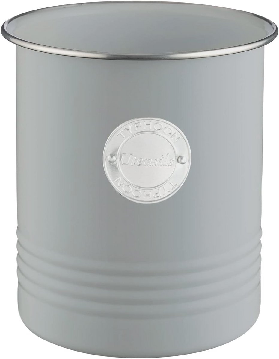 Grijze voorraadpot voor gebruiksvoorwerpen - 1,7 liter