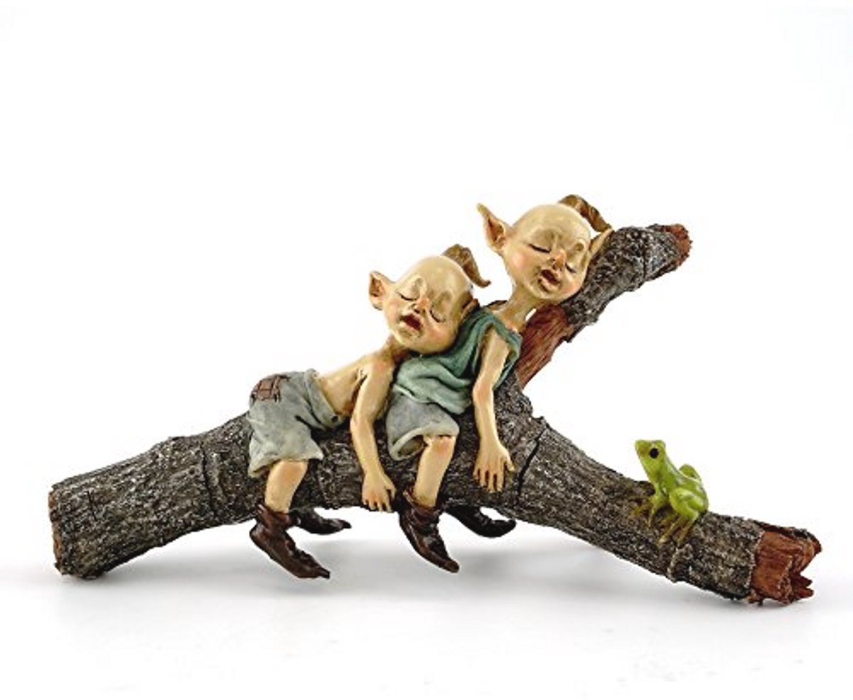 Miniatuur Fairy Garden Pixies - Magische Decoratie voor Terrariums en Tuinen