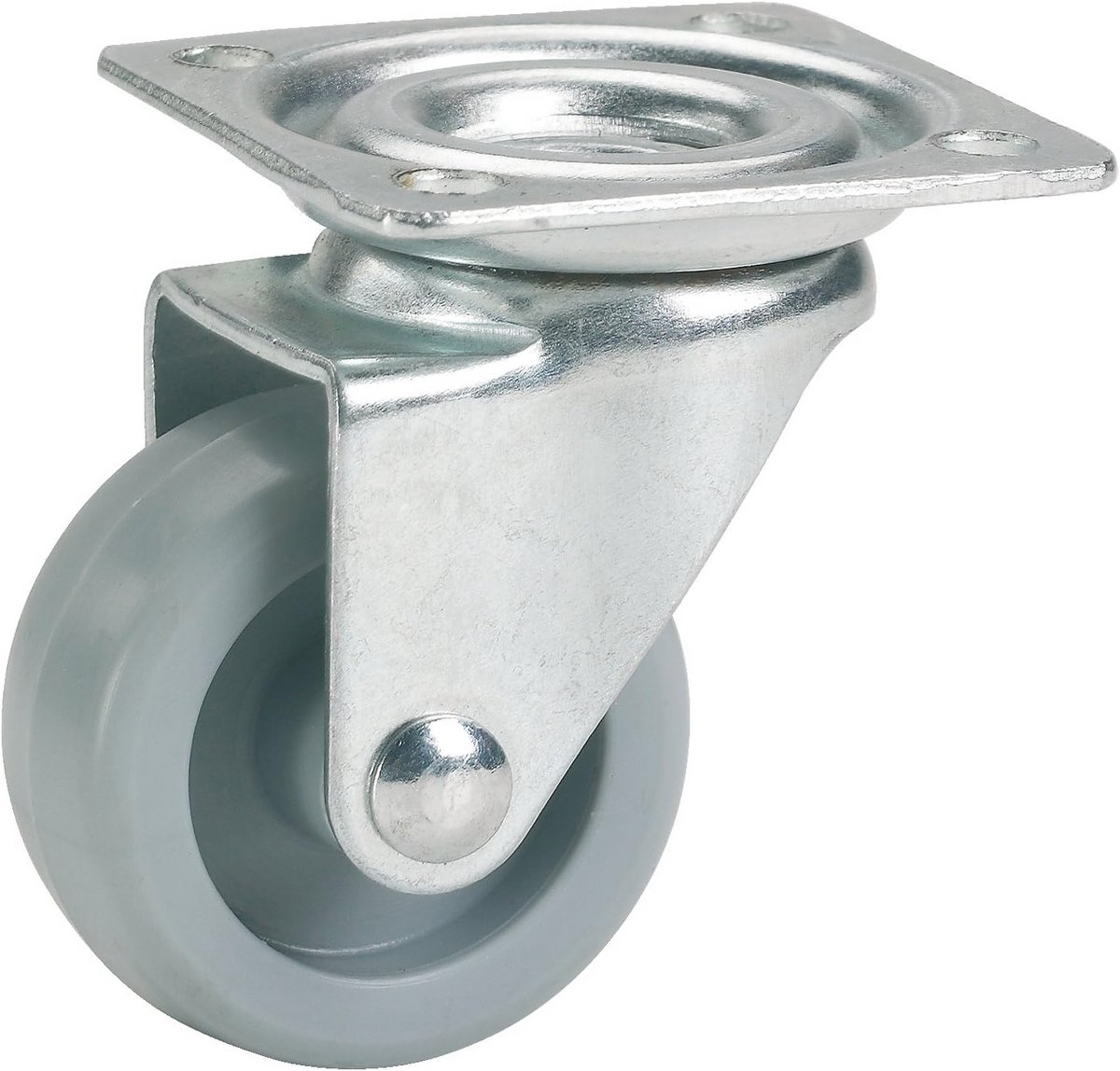 Meubel-stuurwiel 45 mm x 17 mm - Kunststof wiel met 40 kg draagkracht