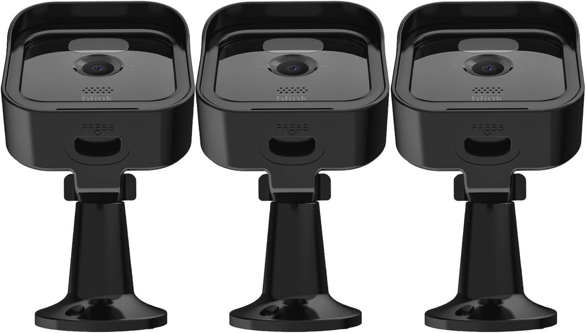 Verstelbare Wandhouder voor Buitencamera met Beschermhoes - 3 Stuks