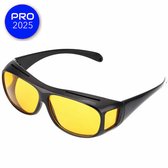 Night Vision Bril PRO - Nachtbril Auto - X-Vision Nachtbril - Bril Voor Nachtblindheid - Nachtzicht - Nightvision Bril Gepolariseerd