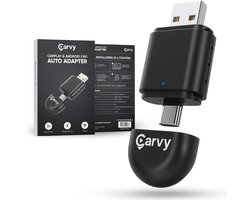 Carplay Dongle PRO - Draadloos CarPlay & Android Auto Dongle - Automatisch Verbinden in 5s - BT 5.4 & WiFi 6 - Plug & Play
