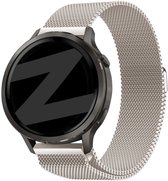 Bandz Milanese loop band (18mm) - Geschikt voor Garmin Vivoactive 4s / Vivomove 3s / Venu 2s / Venu 3s / Forerunner 255s / Forerunner 265s / Venu 4 - 41mm - Sterrenlicht