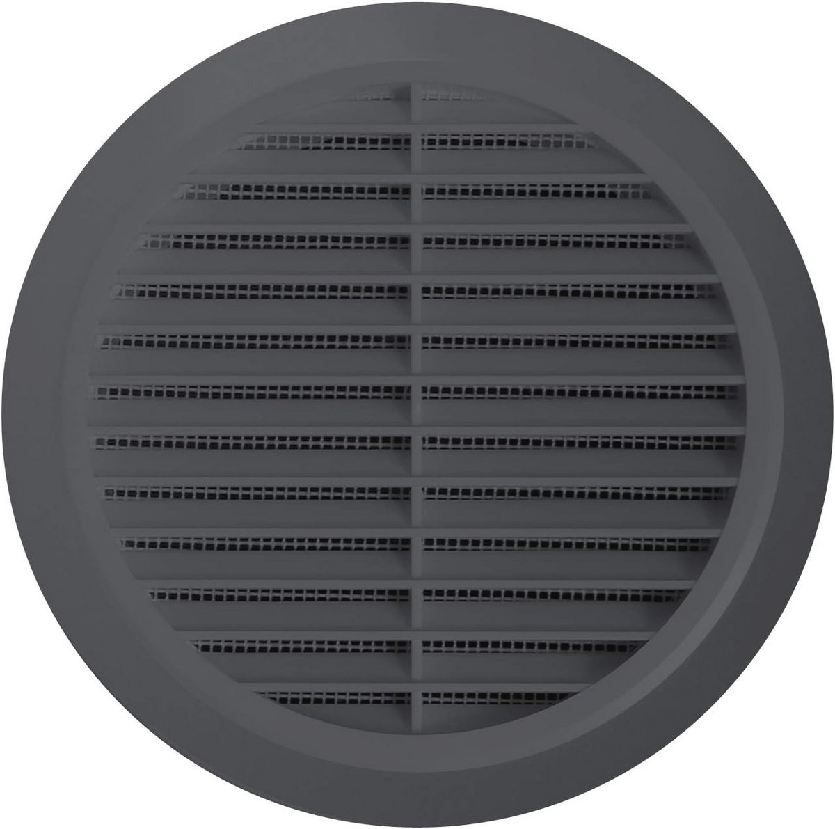 Rond ventilatierooster Ø 90 mm met insectenbescherming - ideaal voor keuken en badkamer