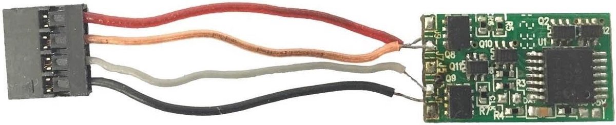 4 Pin Decoder voor 00 Gauge Modeltreinen - Compatibel met Select Modeltreinen - Schaal 1:76