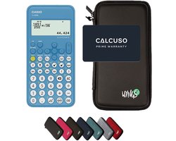 Casio fx-82NL incl. WYNGS Beschermhoes Zwart - Wetenschappelijke Rekenmachine - Basis Pakket