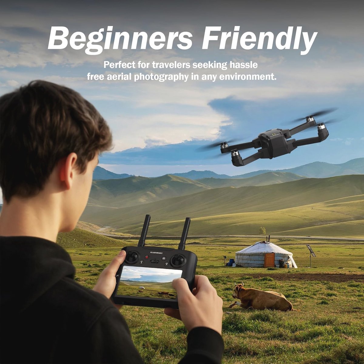 GPS Drone met 1080P HD Camera en Optische Positie