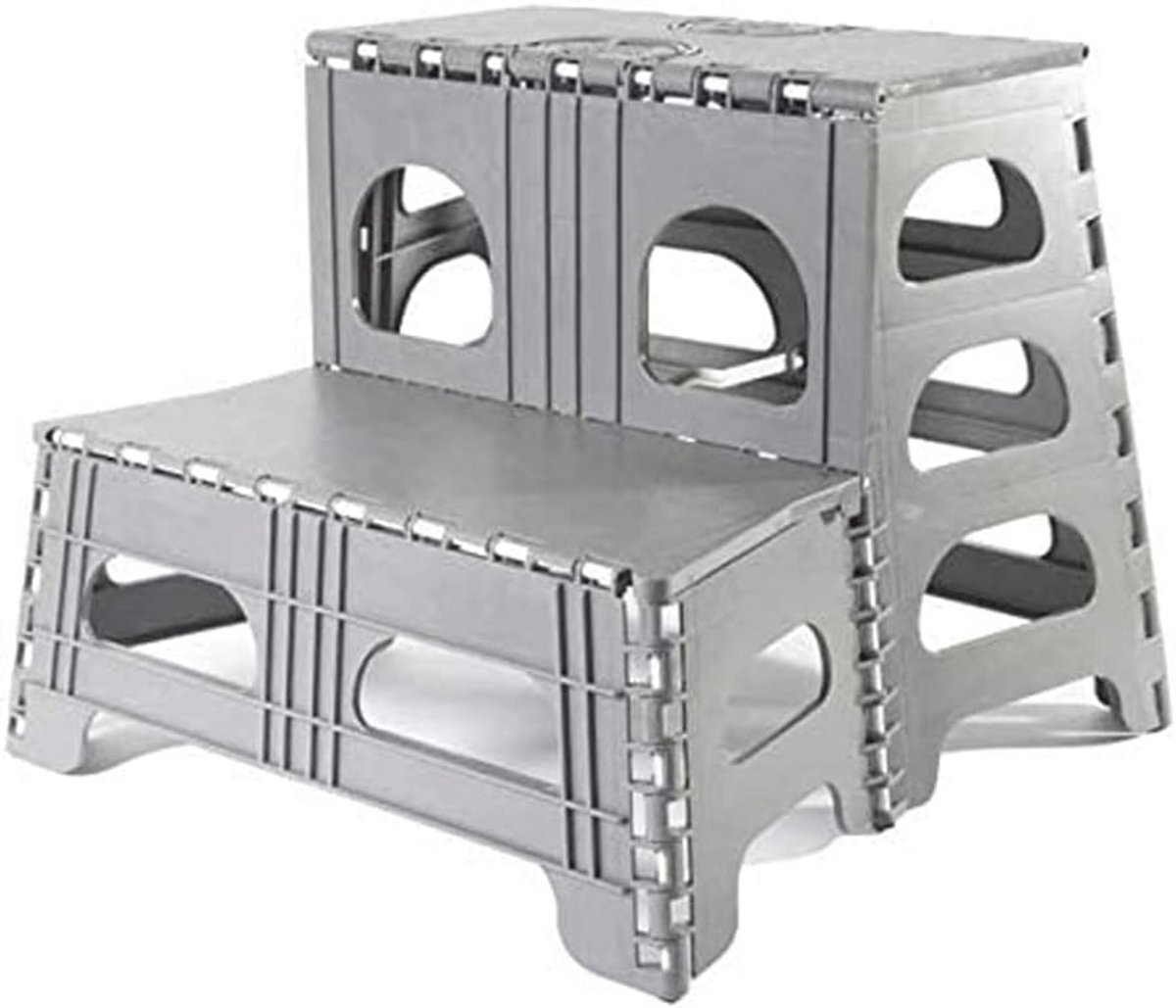 Opvouwbare kruk voor thuis en tuin - Draagbare stepper en voetkruk 44cm hoog