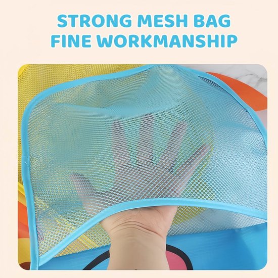 Mesh speelgoed opbergnet bad speelgoedhouder bad speelgoedhouder mand gaas badkamer speelgoed opbergnet bad speelgoedhouder mand opbergtas (groen