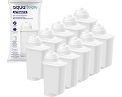 10x Aquafloow Waterfilters voor Bosch Siemens - voor Koffiemachines - waterfilters voor Bosch Siemens EQ.9 EQ.3 EQ.5 EQ.6 EQ.7 EQ.8 - waterfilter TZ70003 TCZ7003