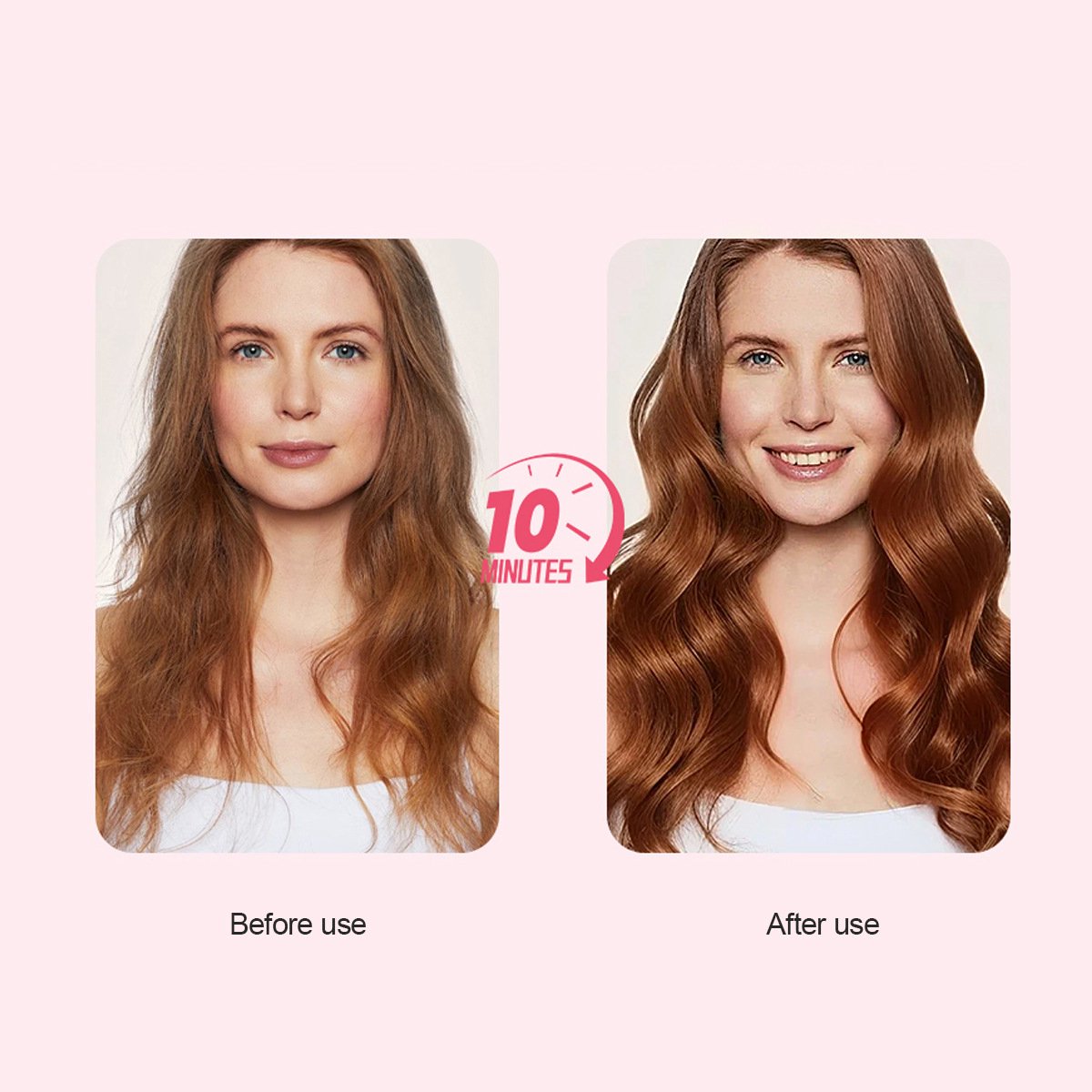 Volumekam, stijltang, krultang, 2-in-1 krultang voor het - afbeelding 2