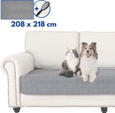 Waterdichte hoes voor hondenbanken, wasbare hoes voor hondenbanken, antislip bedbank meubelbeschermingsmat 203 x 152 cm Navy Waterdichte hoes voor hondenbanken, wasbare hoes voor hondenbanken, antislip bedbank meubelbeschermingsmat 203 x 152 cm Navy