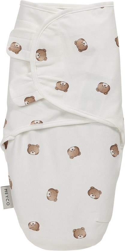 Meyco Baby Bear Swaddlemeyco Inbakerdoek - Multicolour - 0-3 maanden - 1.0 TOG