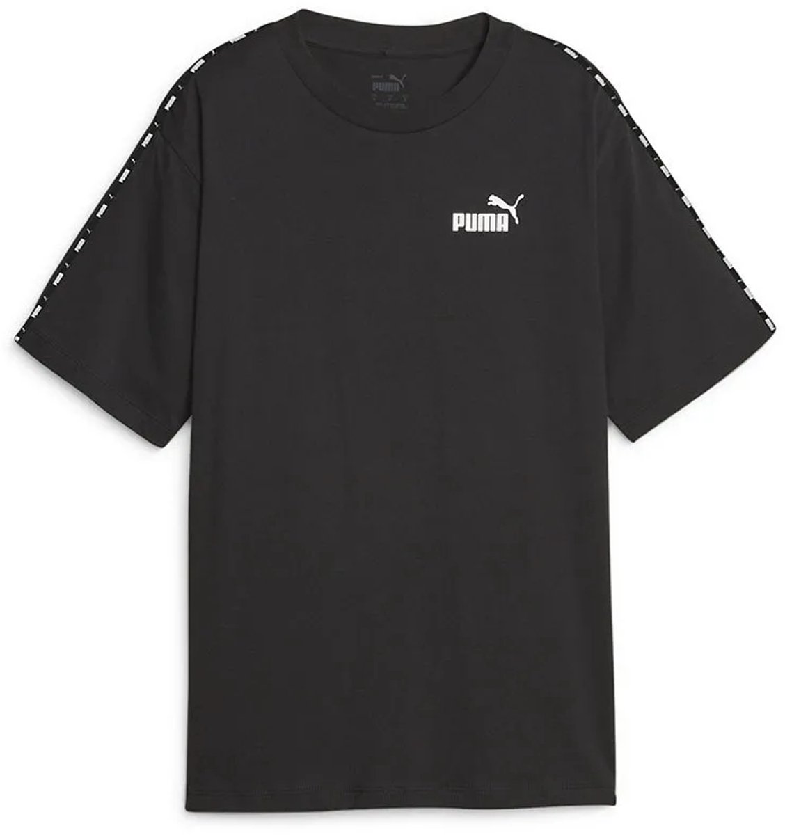 Puma Ess Tape T-shirt Met Korte Mouwen S Vrouw Zwart