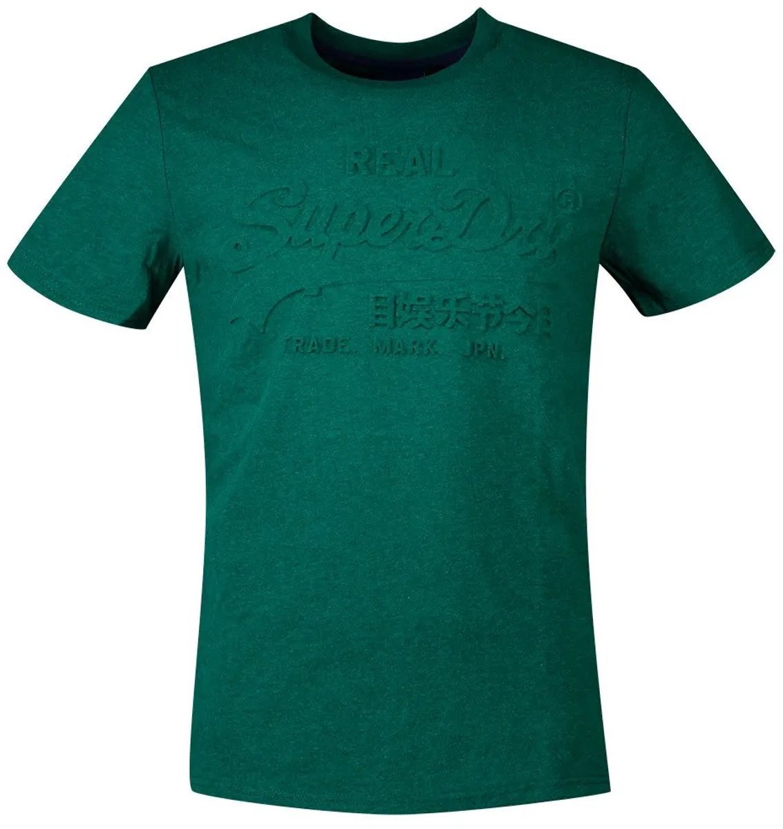 Superdry Vintage Logo Emboss T-shirt Met Korte Mouwen S Man Groen