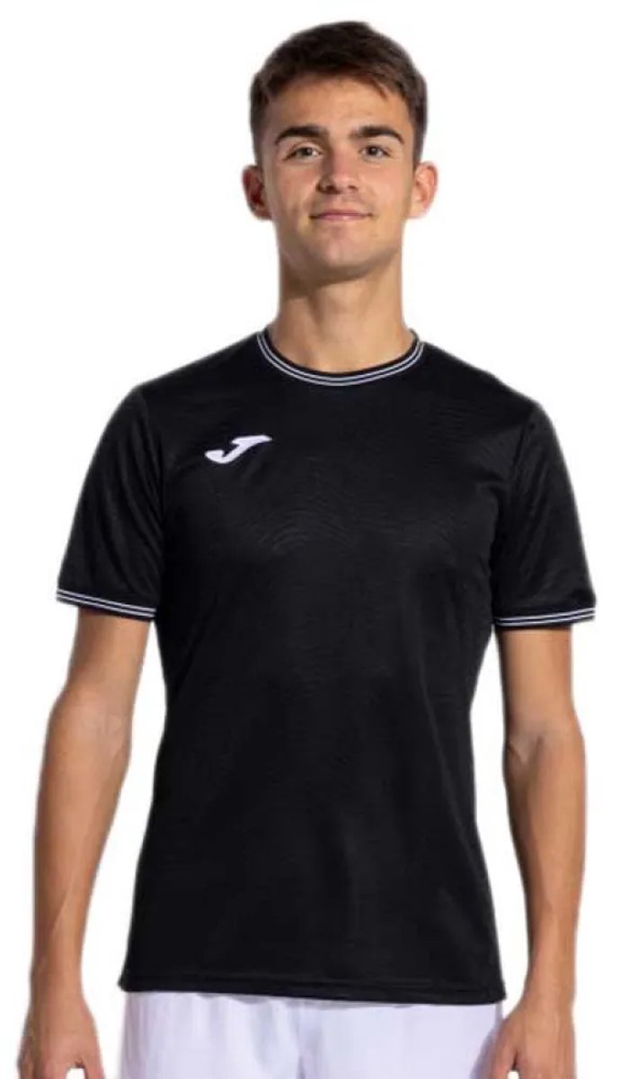 Joma Toletum V T-shirt Met Korte Mouwen Zwart S Man