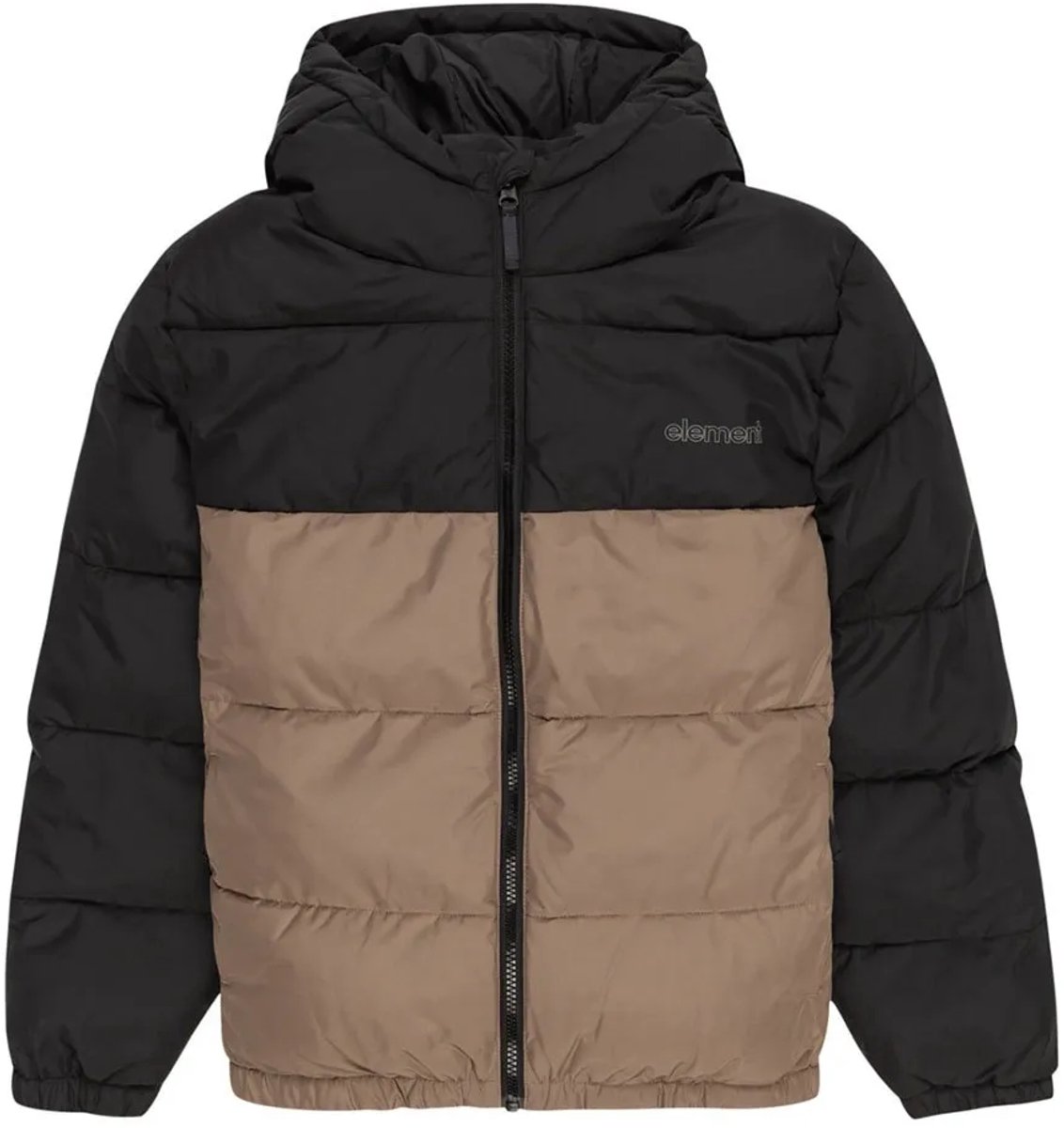Element Classic Puffa Jas 10 Years Jongens Walnut