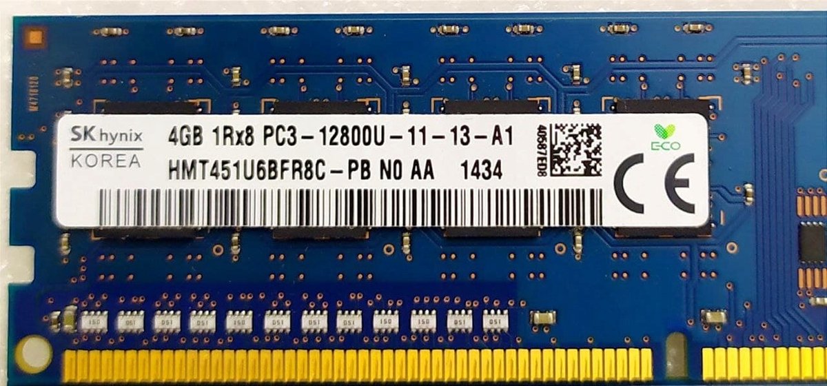 Sk Hynix Hmt451U6Bfr8C-Pb – 4Gb Ddr3 Dimm Desktop Geheugen – Betrouwbaar &