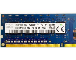 SK hynix HMT451U6BFR8C-PB – 4GB DDR3 1600MHz DIMM Desktop Geheugen – Betrouwbaar & Compatibel