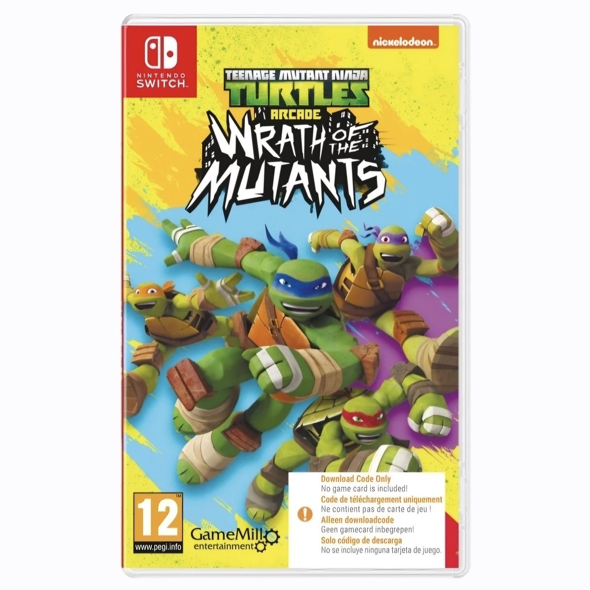 Nintendo Switch game: Switch Teenage Mutant Ninja Turtles - Arcade Wrath Of The Mutants
