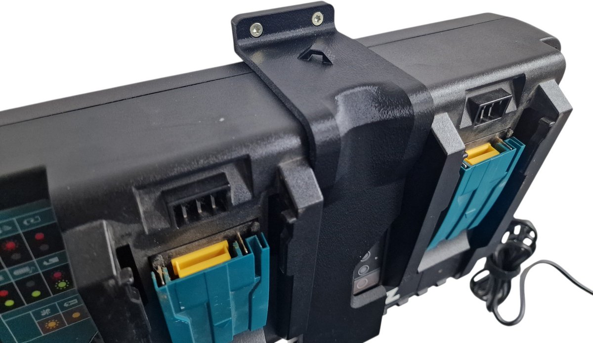 Wandhouder geschikt voor Makita DC18RD Duo oplader
