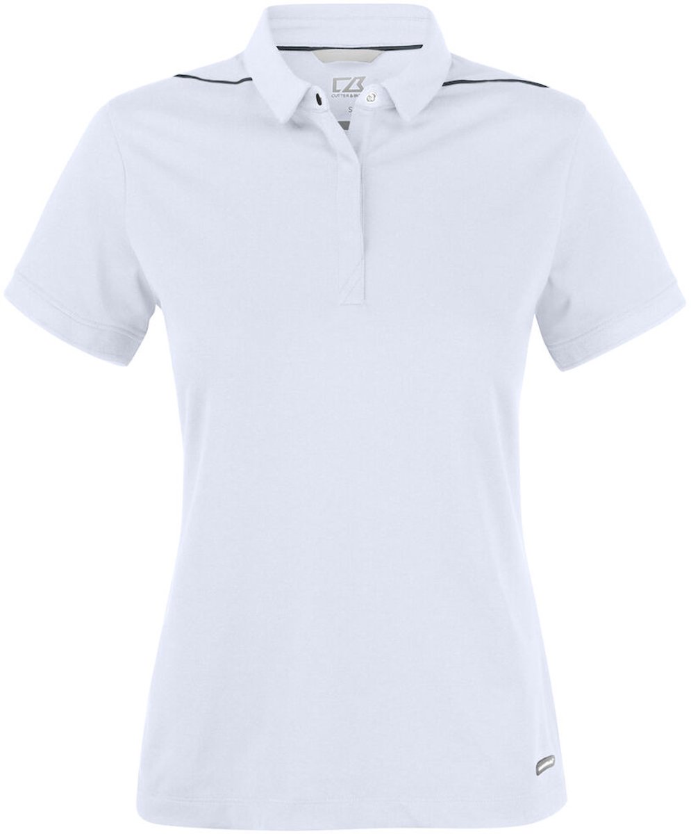 Cutter & Buck Advantage Performance Polo Dames 354423 - Wit - XL