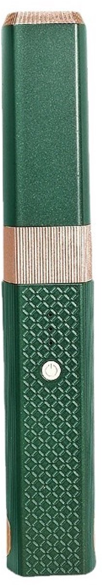 Stijltang - Draadloze stijltang - Draadloze USB-stijltang - Mini keramische stijltang - 3 draagbare stijltangen met constante temperatuur voor op reis (groen)