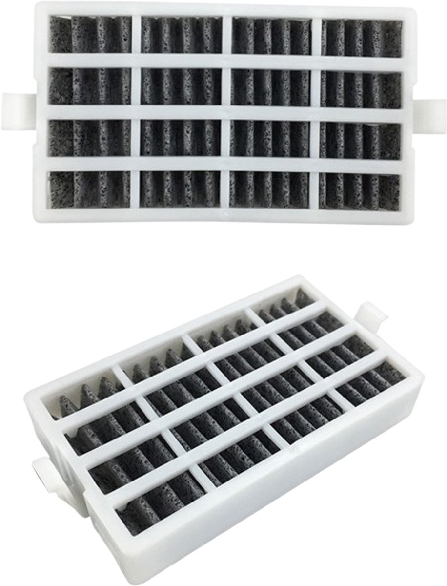 koolstoffilter - 2 stuks - geschikt voor Whirlpool koelkast - koolfilter - actieve kool - Geschikt voor type W10311524 - AIR1 - RAF1180 - W10335147A - W10335147 - W10315189 - Wit