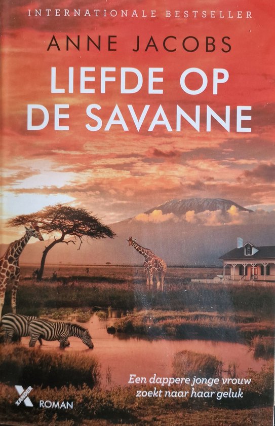 De savanne 1 - Liefde op de savanne - cover