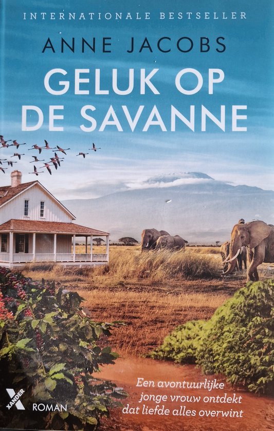De savanne 2 - Geluk op de savanne - cover