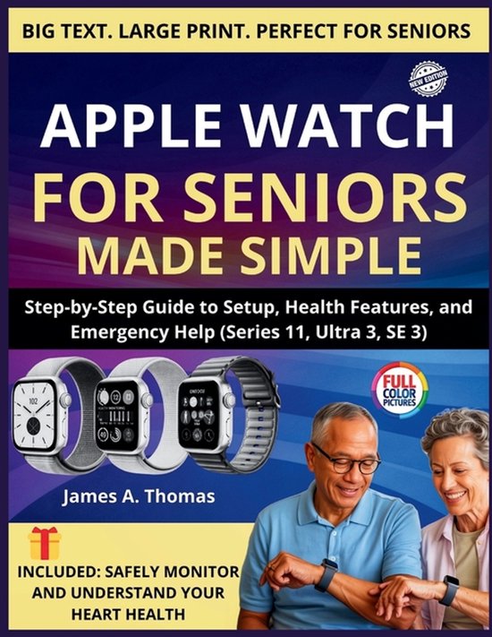 Apple Watch for Seniors Made Simple - cover