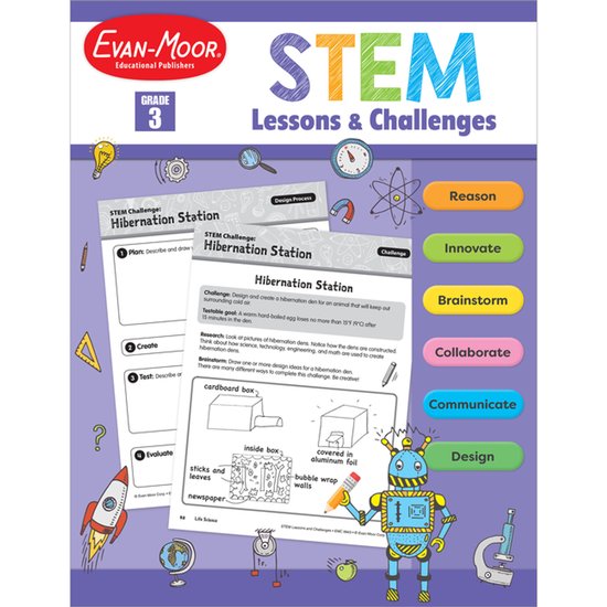Stem Lessons and Challenges- Stem Lessons and Challenges, Grade 3 ...
