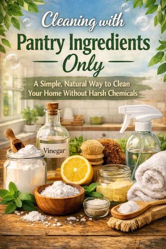 Cleaning with Pantry Ingredients Only - cover