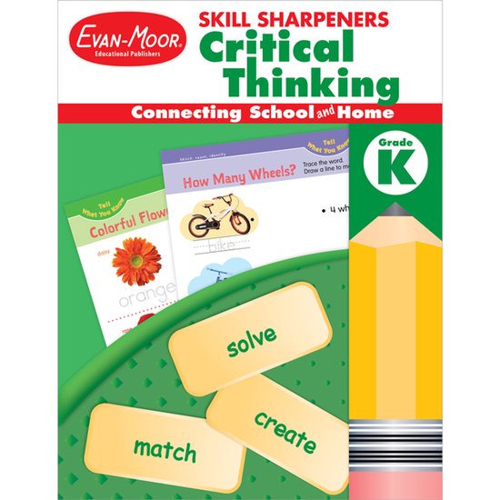 Skill Sharpeners Critical Thinking, Grade K - cover