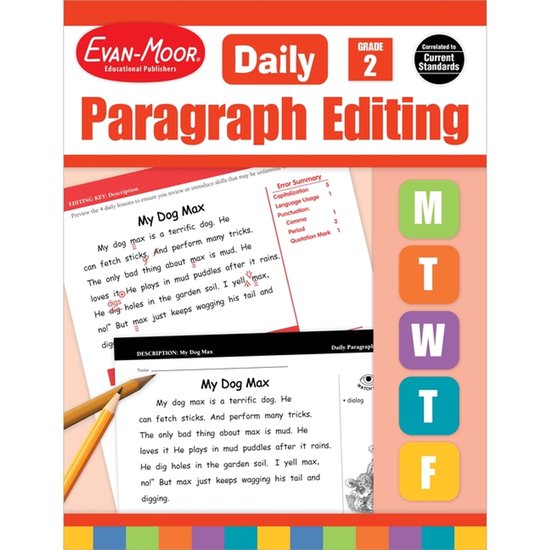 Daily Paragraph Editing, Grade 2 - cover
