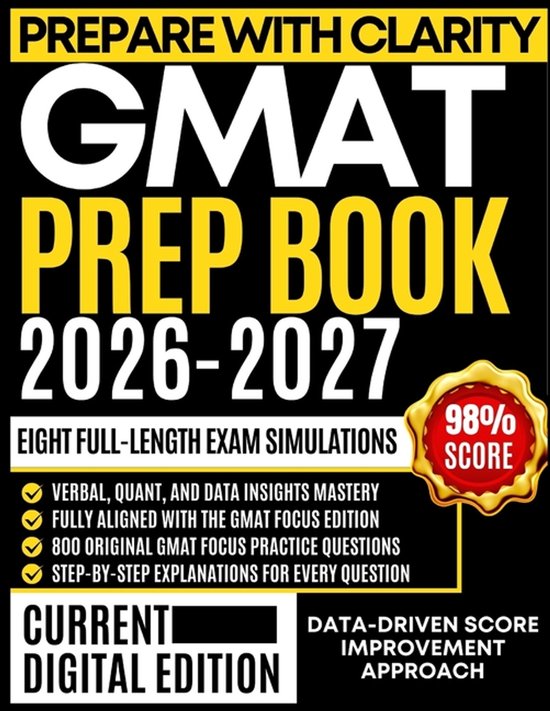 GMAT Prep Book 2026-2027 - cover