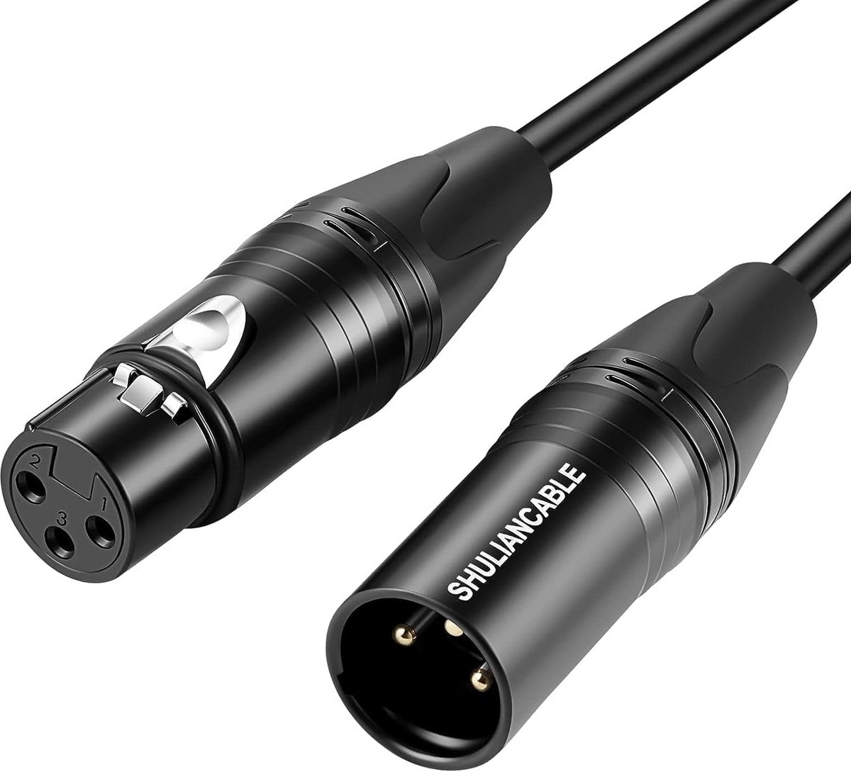 XLR Microfoonkabel 10 meter - Mannelijk naar Vrouwelijk voor Audio Apparatuur