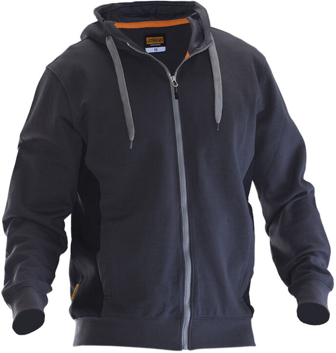 Jobman 5400 Sweatshirt Hoodie 65540020 - Donkergrijs/Zwart - 4XL